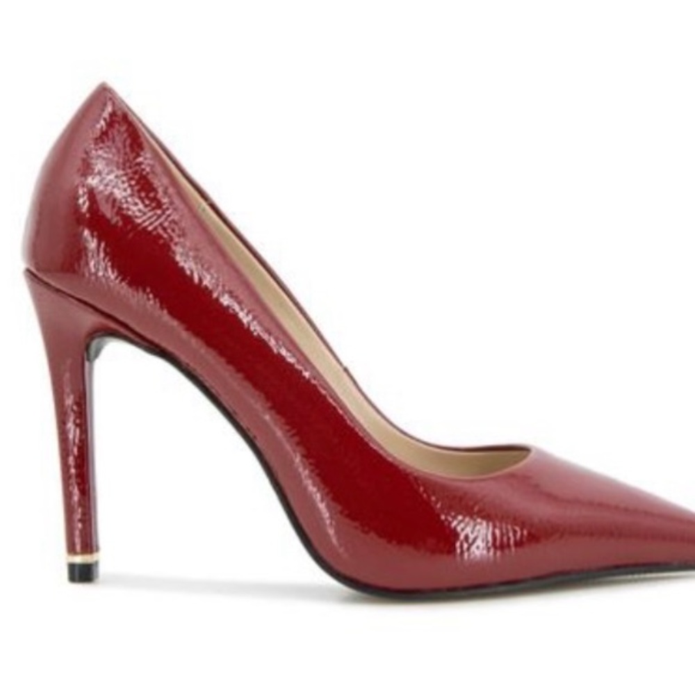 Kenneth Cole New York Glossy Red Heels
